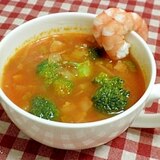 野菜たっぷりのトマトスープ